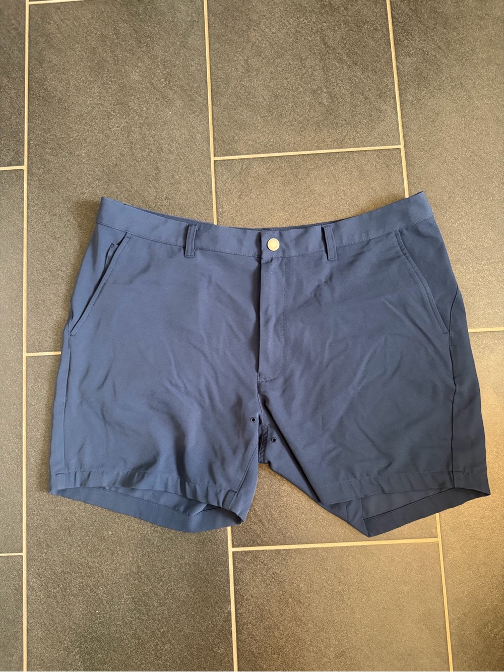 Bonobos Golf Shorts Mens 40 Navy Blue Slim Fit Performance